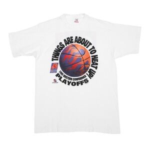 Vtg 1995 Phx Suns Western Conference Playoffs Spectrum 3D‎ USA T Shirt Size L